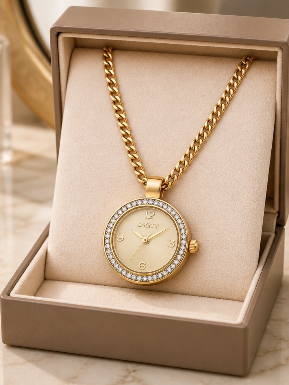 INVICTA LUMANOVA MOTHER OF PEARL DIAL NECKLACE WATCH 22.5mm 🔥$199